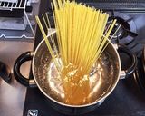 簡単！男飯！しめじの和風豚生姜焼きパスタ作り方1写真
