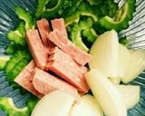 ゴーヤかき揚げ♥作り方1写真