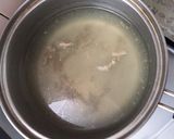 しゃぶしゃぶのあとの茹で汁で中華風スープ作り方5写真