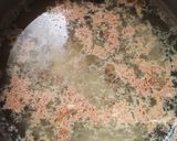 しゃぶしゃぶのあとの茹で汁で中華風スープ作り方1写真