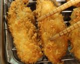 牡蠣とじ丼♪つゆ染み牡蠣フライが旨し！作り方4写真