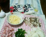 簡単ランチ☆ナポリターナうどん作り方1写真