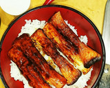 ちくわ鰻丼味付け風 にんにくマヨネーズ丼作り方3写真