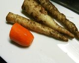 ゴボウとニンジンの惣菜作り方1写真