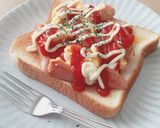 ☆ウインナー&エッグトースト☆作り方6写真