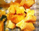 リメイクで簡単！煮物チーズトースト作り方2写真
