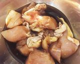 節約☆鶏胸肉とピーマンのオイスター炒め作り方1写真