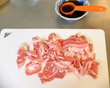 黒酢でスッキリ☆おろし豚キムチ丼!作り方1写真