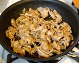 黒酢でスッキリ☆おろし豚キムチ丼!作り方4写真