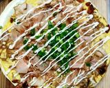 鰹節沢山☆焼きそば 餅 オムレツ♡作り方9写真