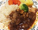 牛すじ肉でビーフシチュー作り方13写真
