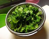 豆腐と卵のパクチー（香菜）スープ☆作り方1写真