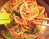 元気出る☆ほうれん草と卵のトマトパスタ作り方2写真