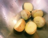 ポテトサラダ♪金柑＆蓮根で花粉症対策に♪作り方1写真
