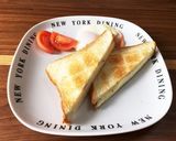 簡単ホットサンド とろけるチーズトースト作り方4写真