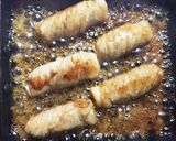 豚肉のとろ〜り甘いネギ巻き(╹◡╹)作り方3写真