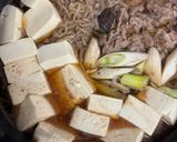 ほっこりやさしい♡簡単✨肉豆腐作り方8写真
