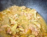 超簡単。ツナときのこのトマトパスタ。作り方4写真