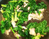 旨ウマ♪ちぢみほうれん草とベーコン炒め作り方4写真