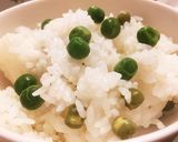 春！グリーンピースご飯♪作り方5写真