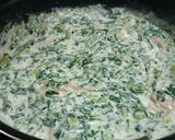 お浸しリメイク☆ほうれん草クリームパスタ作り方5写真