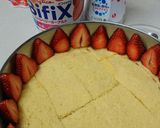 ☆簡単イチゴカルピスレアチーズケーキ☆作り方5写真