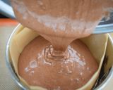 薔薇ケーキ❁チョコスポンジ＆いちごムース作り方11写真