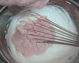 薔薇ケーキ❁チョコスポンジ＆いちごムース作り方21写真