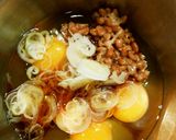 納豆チーズオムレツ作り方1写真