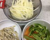 簡単ジャガイモ入りキンピラ^_^作り方1写真