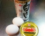 カニ缶のかに炊き込み御飯作り方1写真