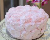 薔薇ケーキ❁チョコスポンジ＆いちごムース作り方29写真
