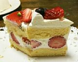 さっぱり丸ごとイチゴのショートケーキ作り方25写真