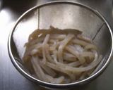 きんぴらこんにゃく作り方1写真