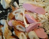 魚肉ソーセージ＆ちくわ＆えのき簡単レシピ作り方2写真