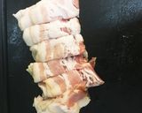 ベーコンとブロッコリーの炒めもの作り方1写真