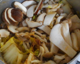 簡単❁鶏ささみと白菜きのこの白だし和風煮作り方6写真