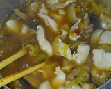 簡単❁鶏ささみと白菜きのこの白だし和風煮作り方8写真