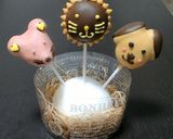 生チョコで!動物ロリポップ!作り方8写真