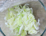 簡単メニュー・薄揚げとネギのごまポン和え作り方1写真