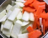大根と人参で簡単きんぴら作り方1写真
