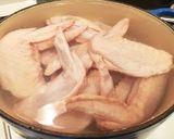コラーゲンたっぷり♡絶品♡鶏鍋用スープ作り方2写真