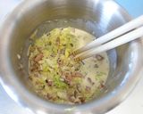 餃子の皮で★春キャベツとキノコのキッシュ作り方8写真
