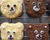 かわいい♡モコモコくまさんチョコクッキー作り方24写真