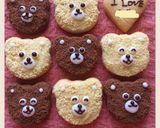 かわいい♡モコモコくまさんチョコクッキー作り方25写真