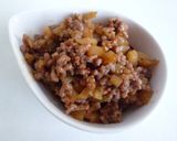 酸菜肉末　中華風酸菜と挽肉の炒め作り方3写真