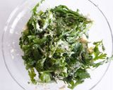 菊菜の味噌白和え作り方4写真