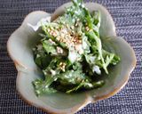 菊菜の味噌白和え作り方5写真