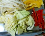 ☆具だくさんアジアン風ラーメン☆作り方1写真