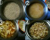 ★メモ★鍋で浸漬0分･筍ご飯１～３合分★作り方4写真